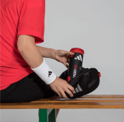 Túi đựng phụ kiện Adidas Black/Red 3.4-Ale Galán