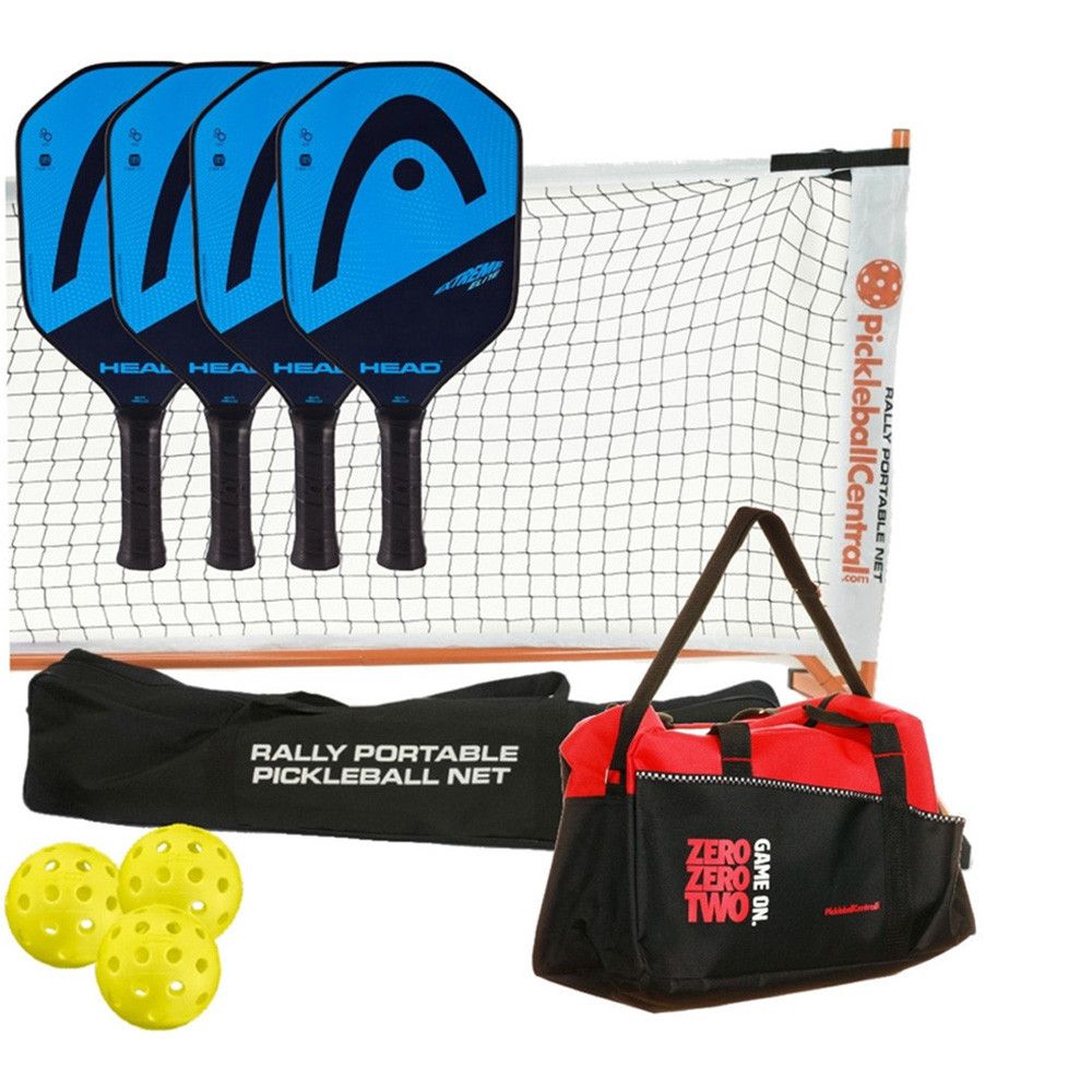 Bộ vợt Pickleball HEAD Extreme Elite Deluxe - 4 vợt/bóng/lưới/túi vải