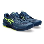 Giày thể thao nam ASICS Gel-Resolution 9 - Xanh Mako/Vàng an toàn