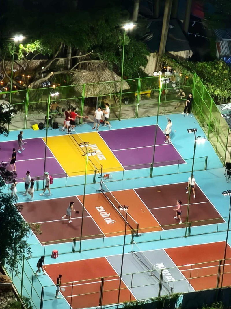 Ảnh 1: Địa chỉ sân pickleball ở Nam Từ Liêm được nhiều người lựa chọn